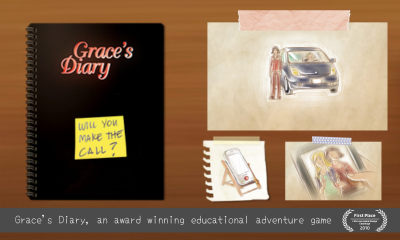 Grace's Diary video game.
